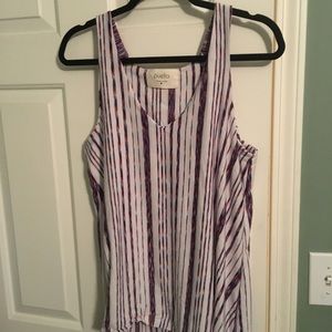 Anthropologie NWOT puella swing tank top